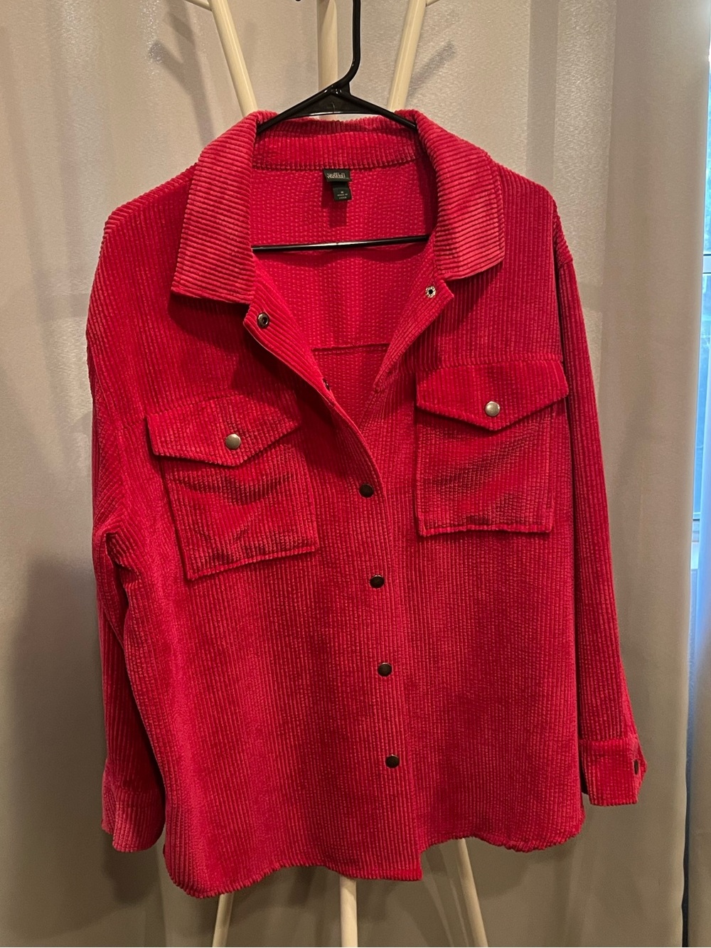 wild fable hot pink Corduroy Shacket Jacket